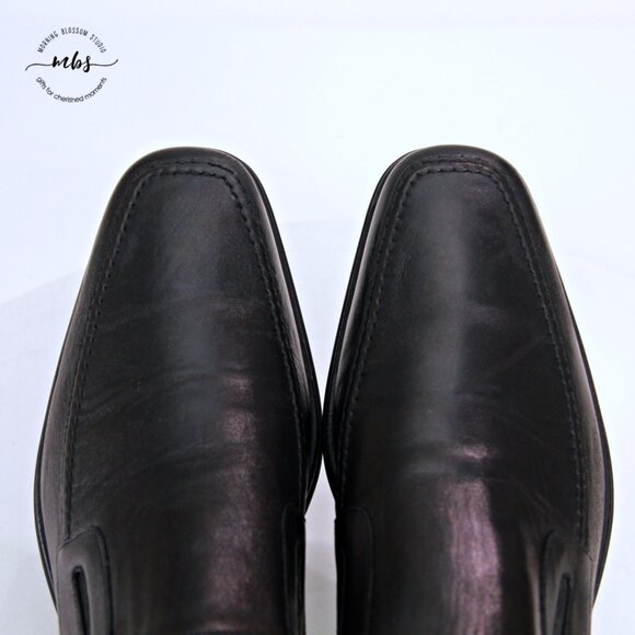 Elegant Black‎ Leather Men\'s Slip-On Loafers main image 9